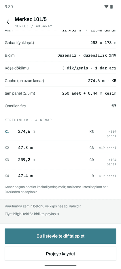 Arazi analizi ve kenar kırılımları