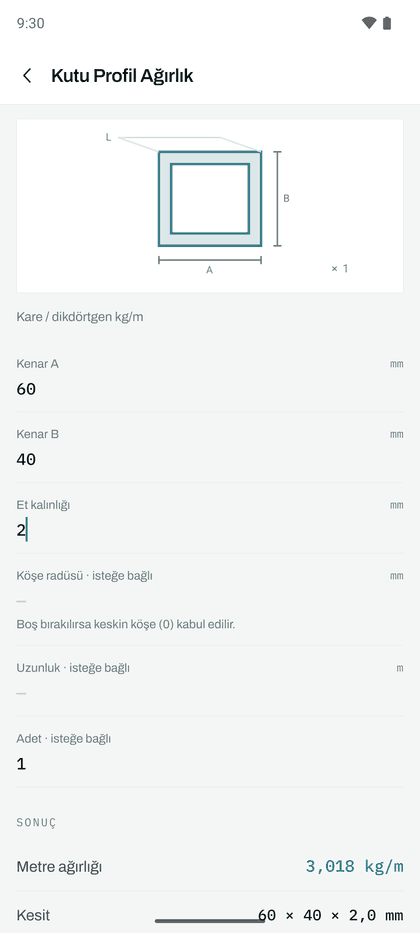 12 hesaplayıcı, çevrimdışı çalışır